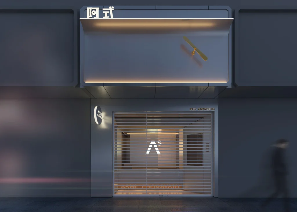HOMESEE Wuhan Jianghan Road Dorayaki Grill Shop Interior Design restaurant interior case image 09