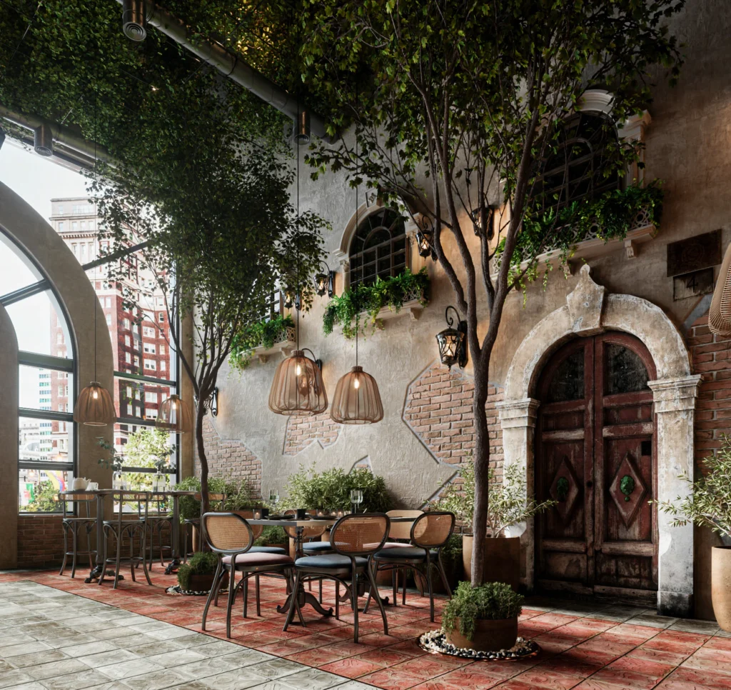 HOMESEE D'Oro Western Restaurant Interior Design restaurant interior case image 05