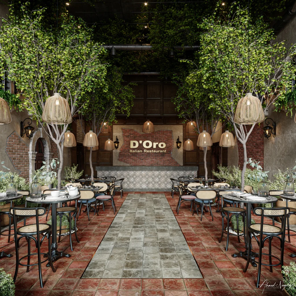 HOMESEE D'Oro Western Restaurant Interior Design restaurant interior case image 09