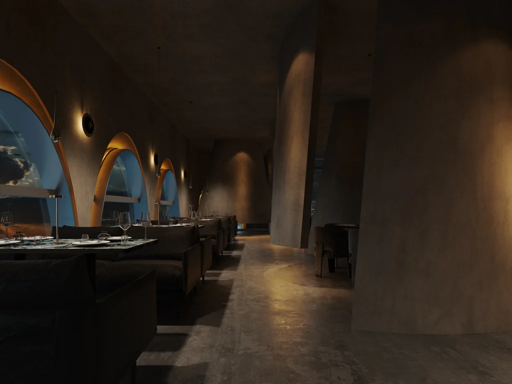 HOMESEE Piaomiao Chinese Restaurant Interior Design restaurant interior case image 08