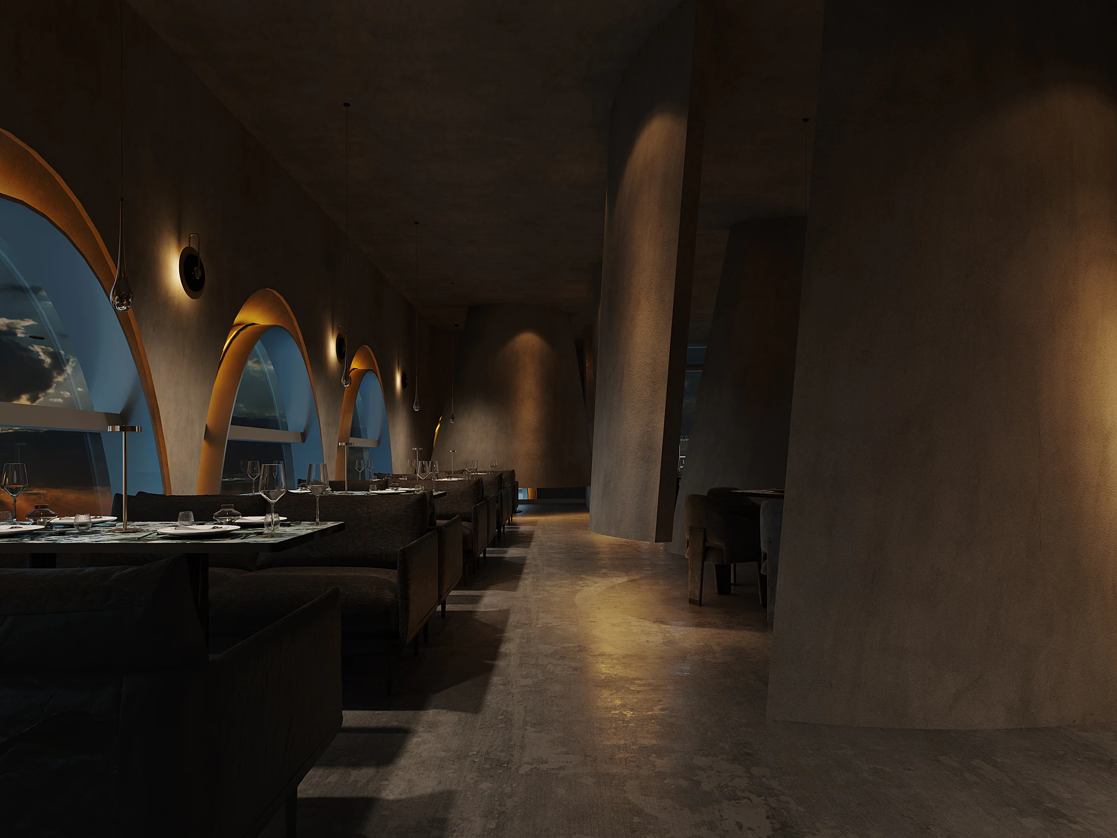 HOMESEE Piaomiao Chinese Restaurant Interior Design restaurant interior case image 08