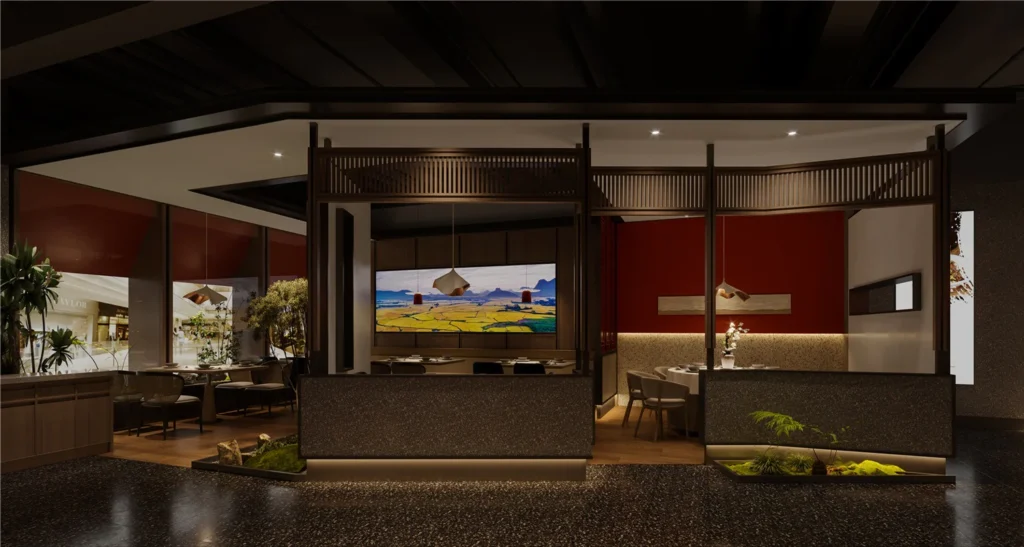 HOMESEE Hangzhou Nice To Meet You Chinese Restaurant Interior Design restaurant interior case image 03