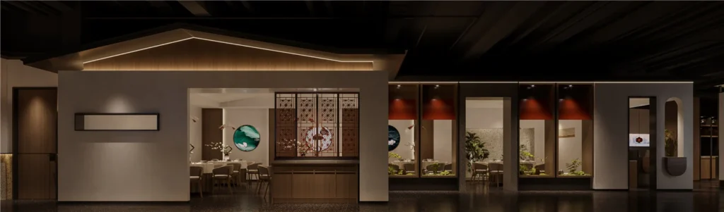 HOMESEE Hangzhou Nice To Meet You Chinese Restaurant Interior Design restaurant interior case image 05