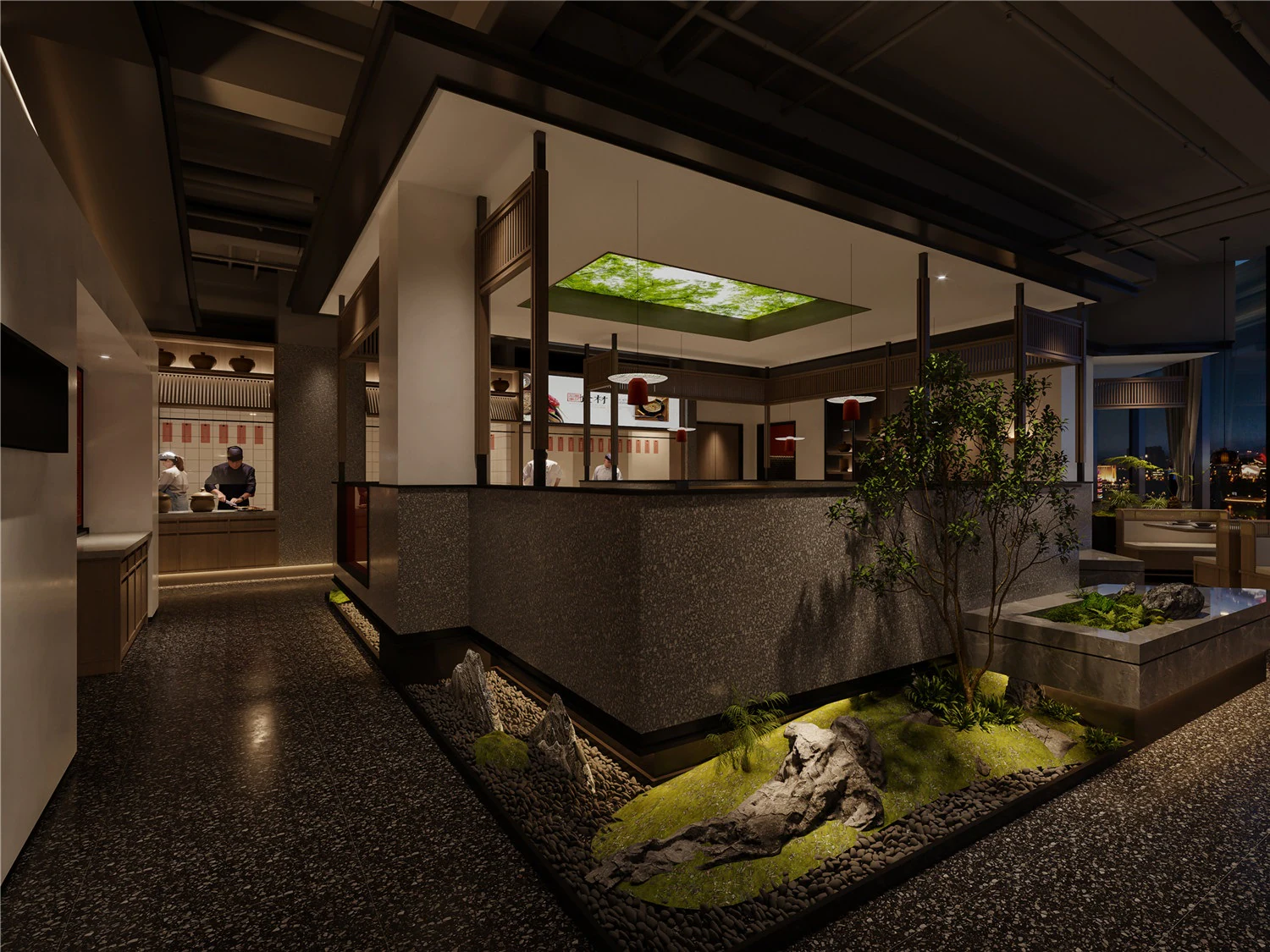 HOMESEE Hangzhou Nice To Meet You Chinese Restaurant Interior Design restaurant interior case image 06