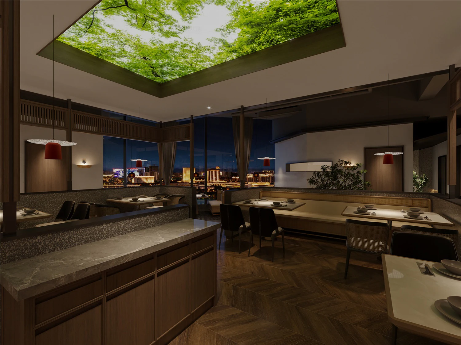 HOMESEE Hangzhou Nice To Meet You Chinese Restaurant Interior Design restaurant interior case image 07