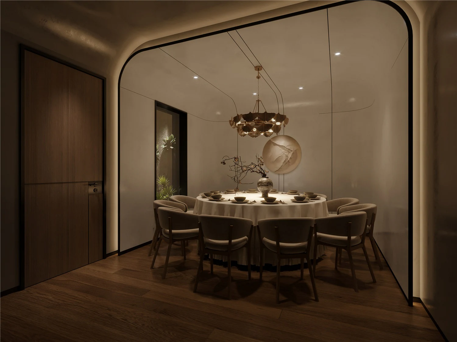 HOMESEE Hangzhou Nice To Meet You Chinese Restaurant Interior Design restaurant interior case image 10