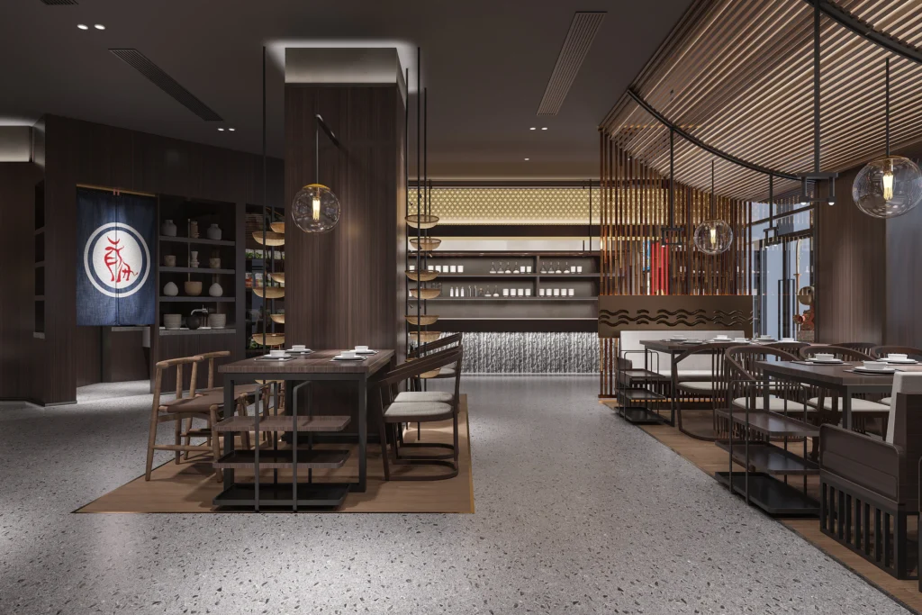 HOMESEE Spatial Shaping Chinese Restaurant Interior Design restaurant interior case image 06