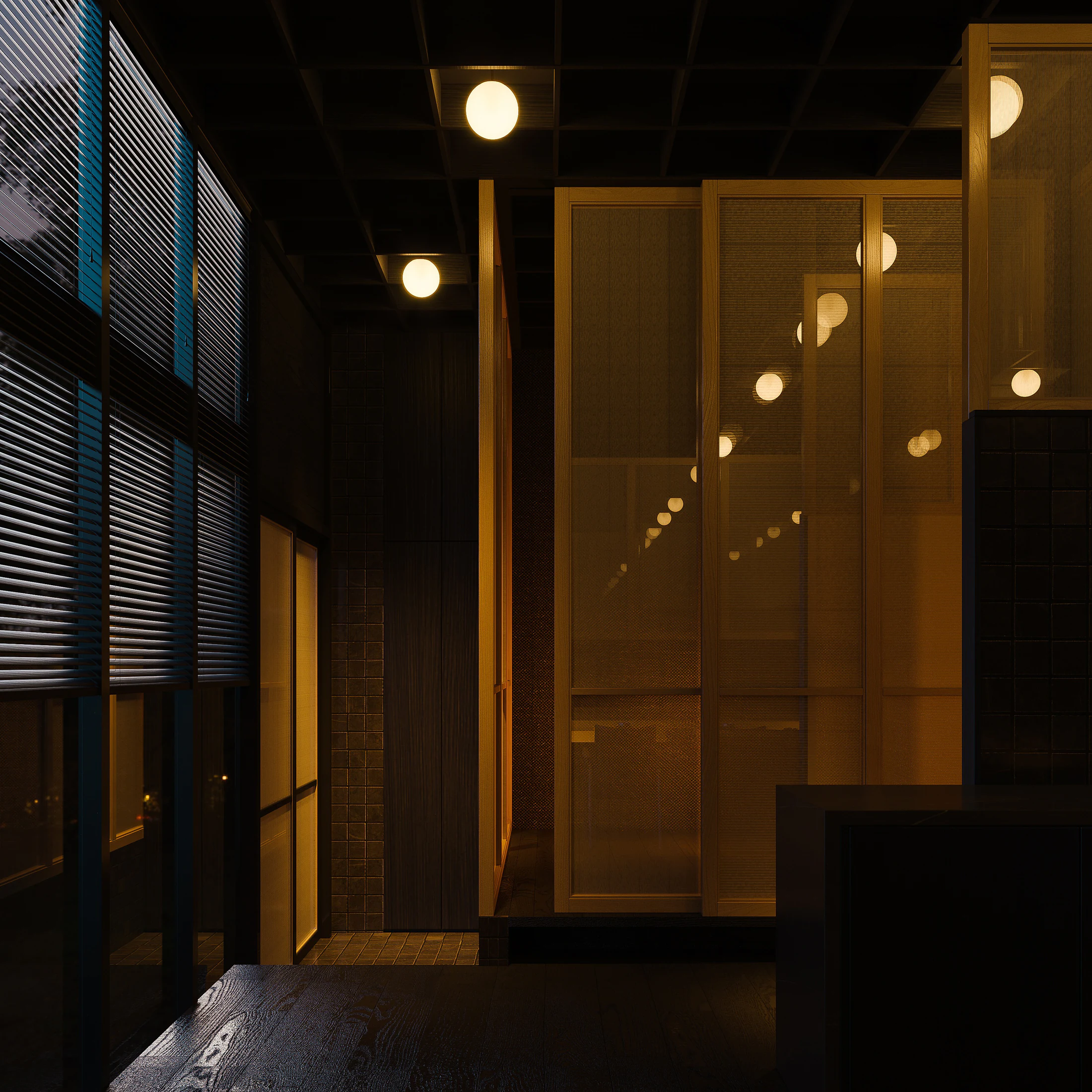 HOMESEE Poetic Chinese Restaurant Interior Design restaurant interior case image 03