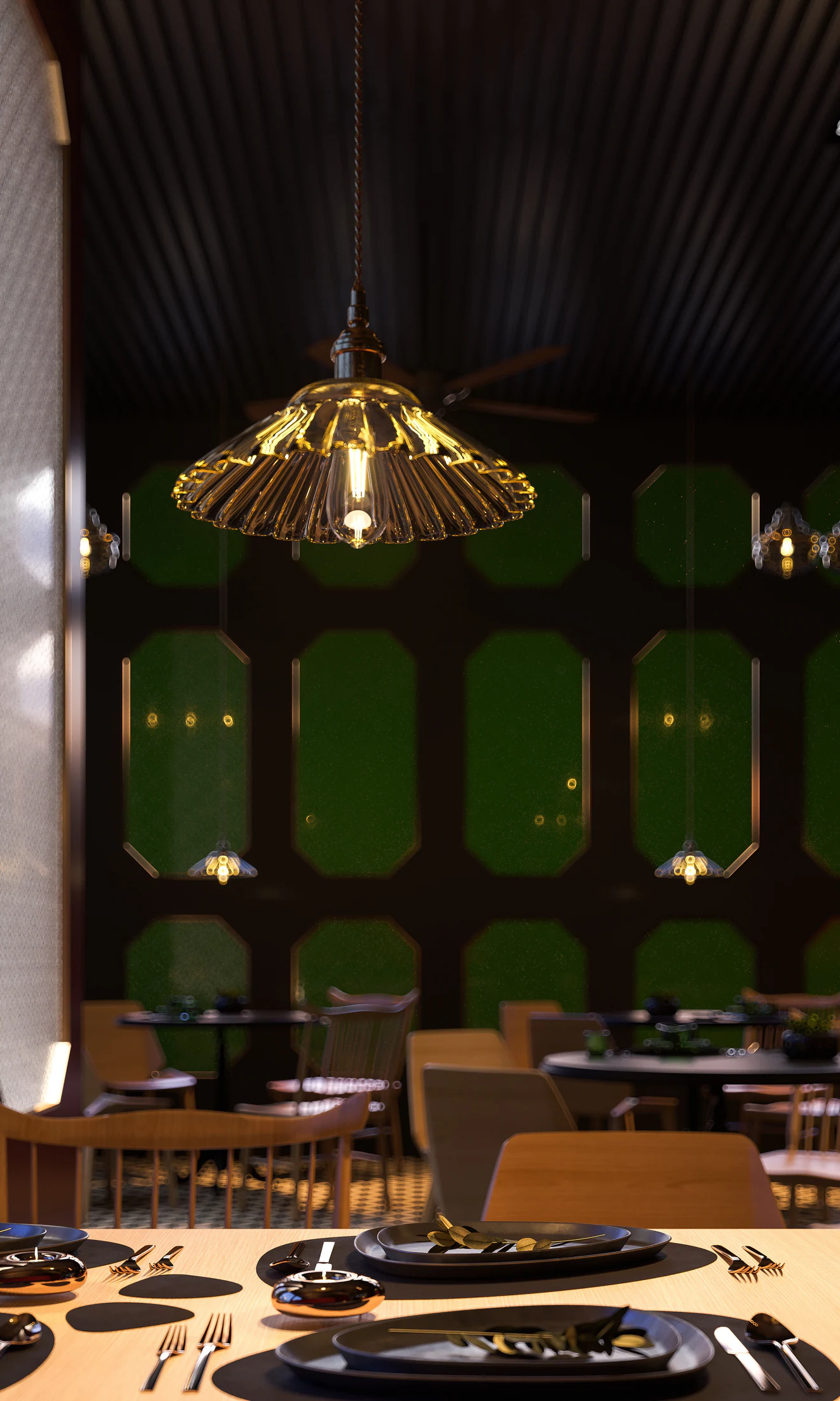 HOMESEE Poetic Chinese Restaurant Interior Design restaurant interior case image 04