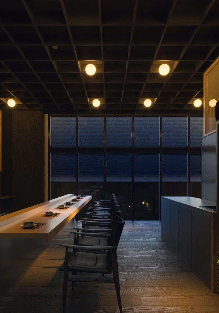 HOMESEE Poetic Chinese Restaurant Interior Design restaurant interior case image 08