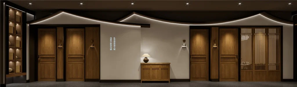 HOMESEE Warm Chinese Restaurant Interior Design restaurant interior case image 06