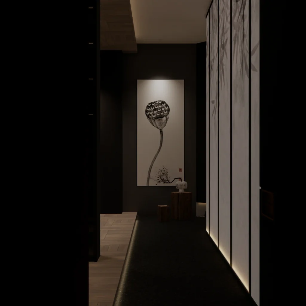 HOMESEE Xiehua Private Dining Restaurant Interior Design restaurant interior case image 02