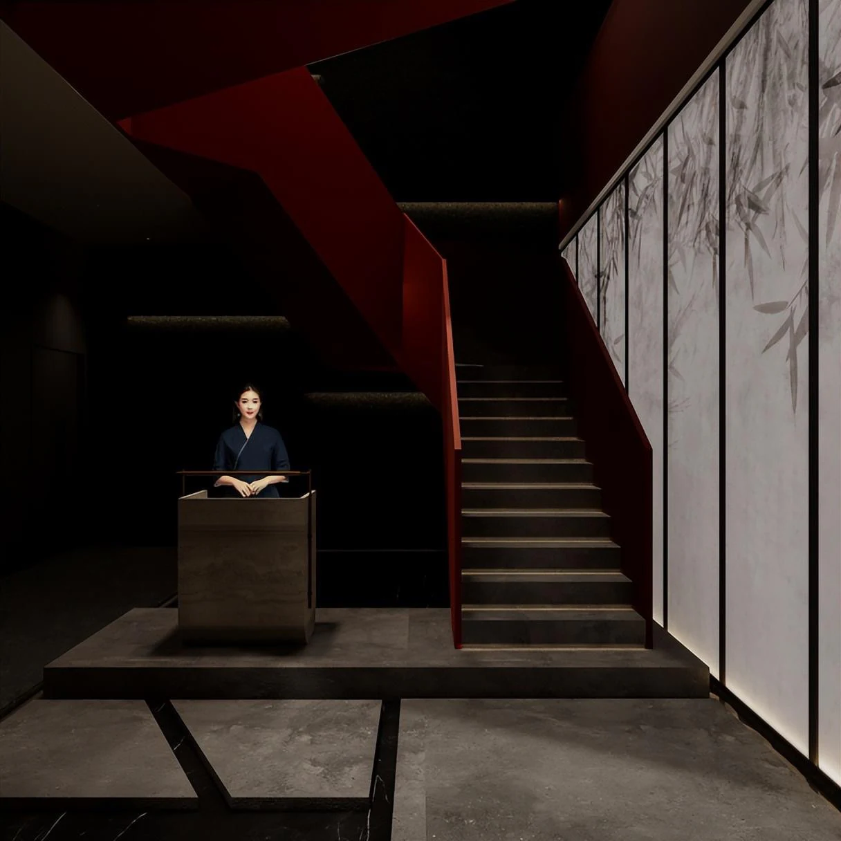 HOMESEE Xiehua Private Dining Restaurant Interior Design restaurant interior case image 03