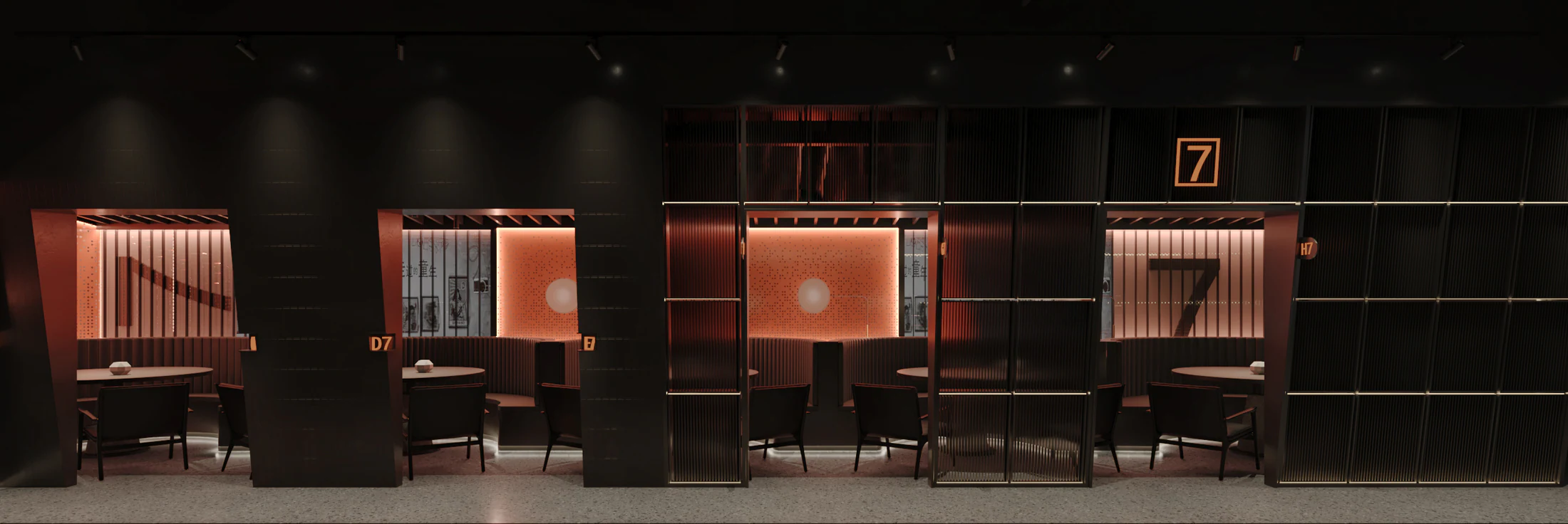 HOMESEE 798 Theme Restaurant Interior Design restaurant interior case image 05
