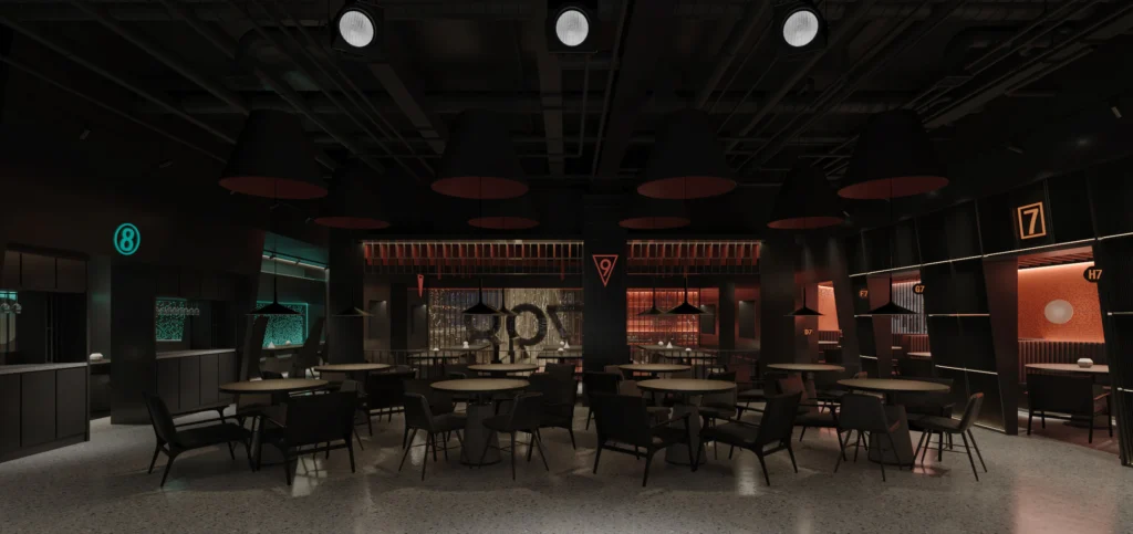 HOMESEE 798 Theme Restaurant Interior Design restaurant interior case image 06
