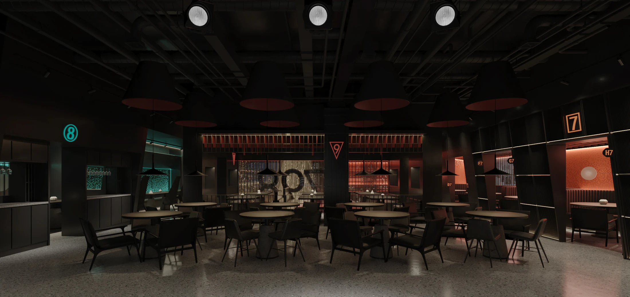 HOMESEE 798 Theme Restaurant Interior Design restaurant interior case image 06