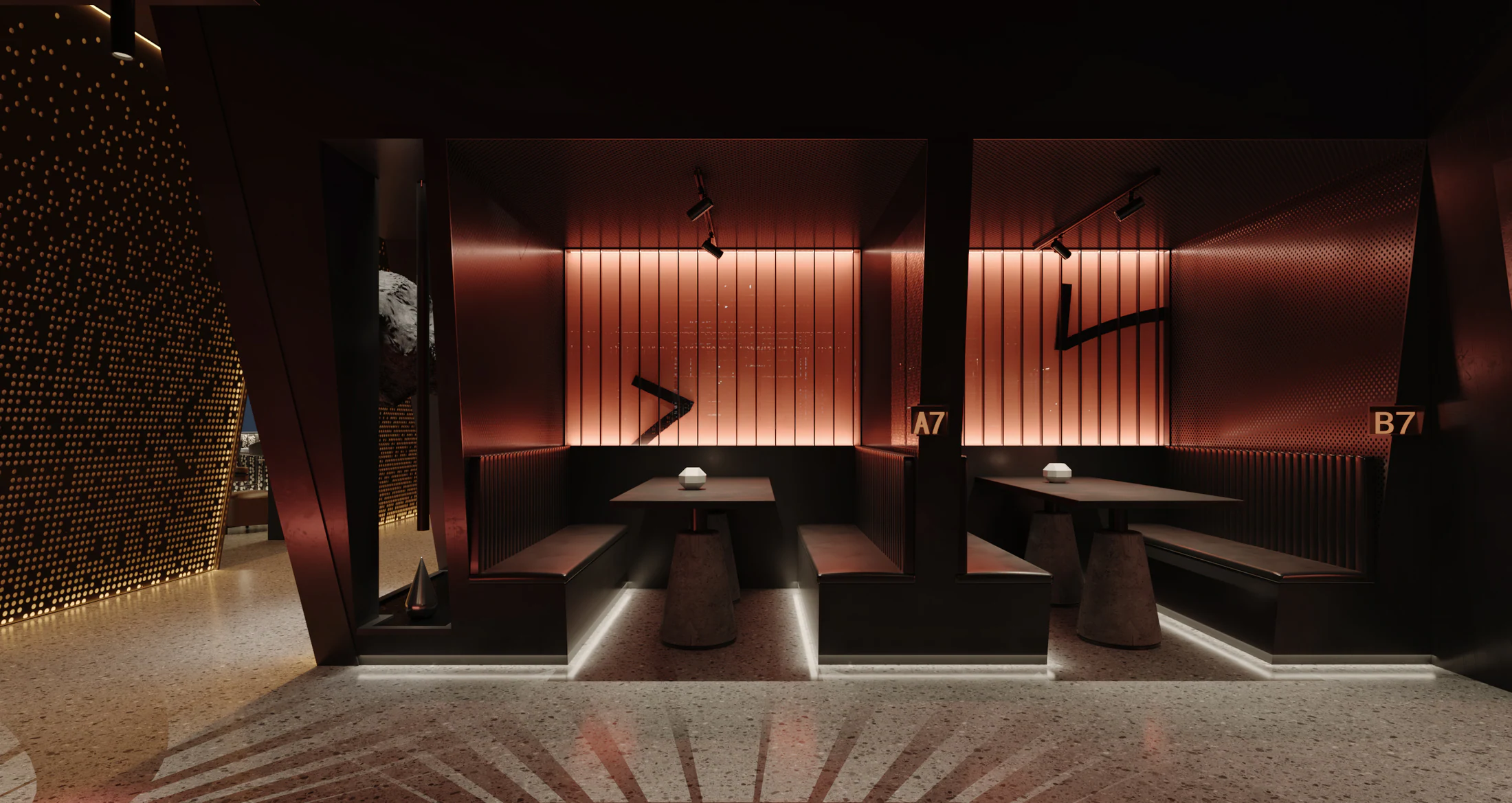 HOMESEE 798 Theme Restaurant Interior Design restaurant interior case image 09
