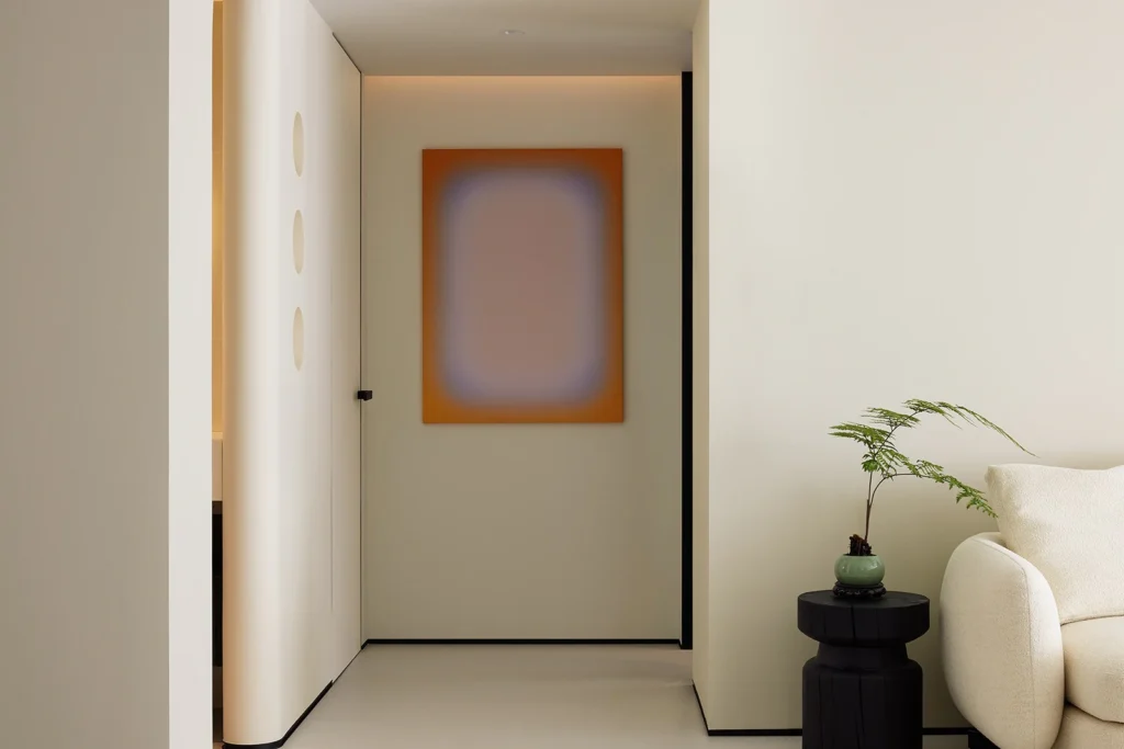 HOMESEE Ruchu Cream Residence Interior Design Cream Interior Design case image 04