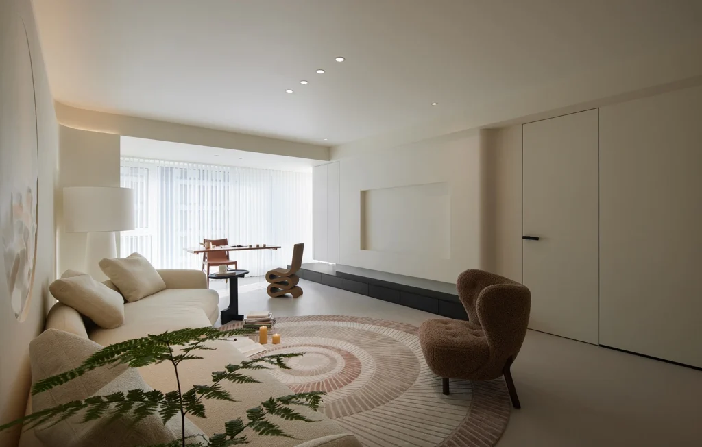 HOMESEE Ruchu Cream Residence Interior Design Cream Interior Design case image 10