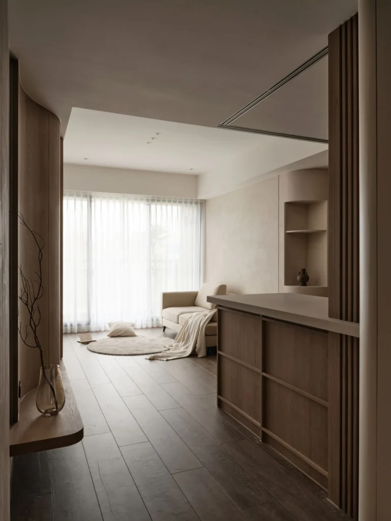 HOMESEE Pure Wabi-Sabi Residence Interior Design Wabi-Sabi Interior Design case image 02
