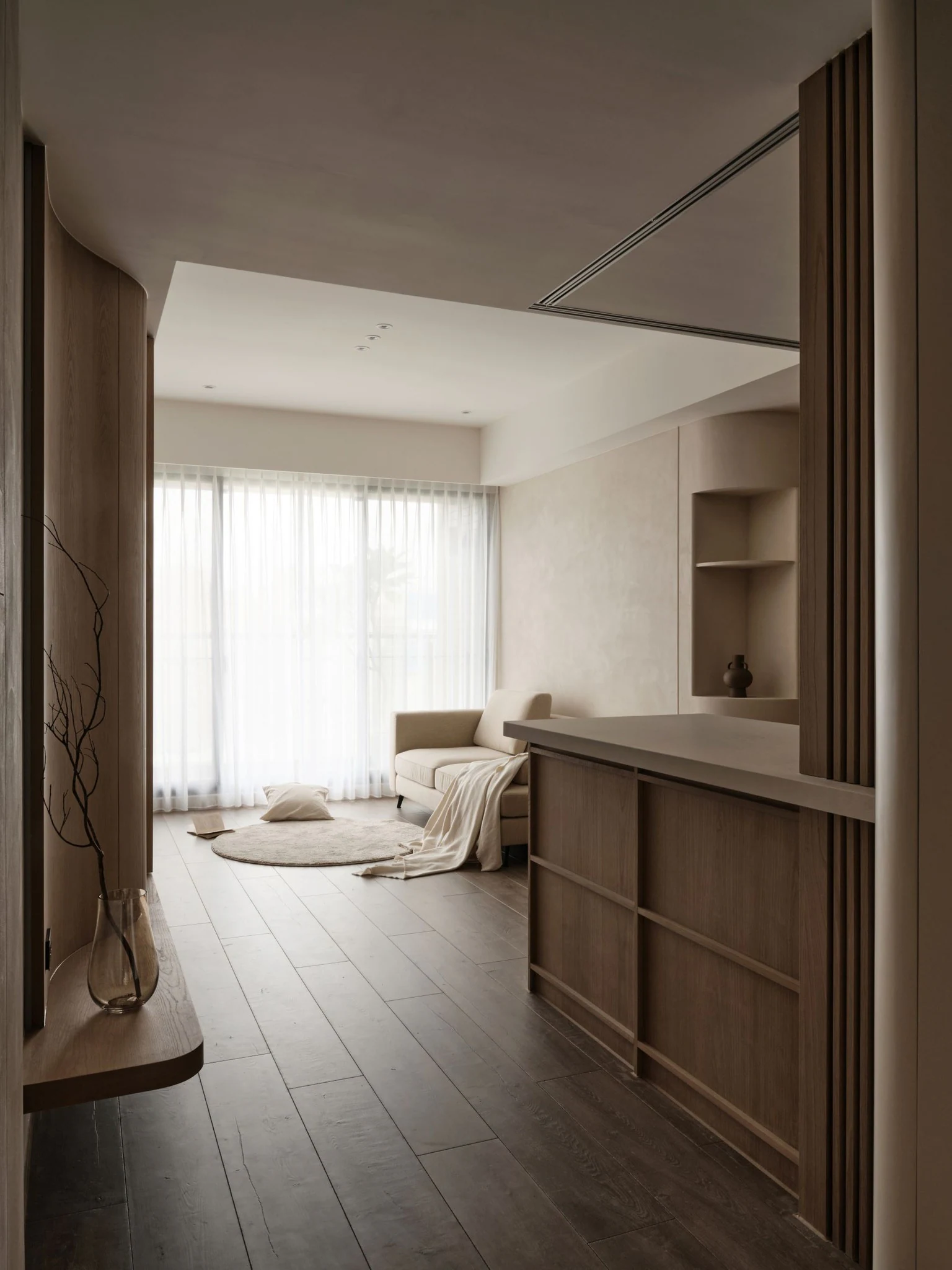 HOMESEE Pure Wabi-Sabi Residence Interior Design Wabi-Sabi Interior Design case image 02