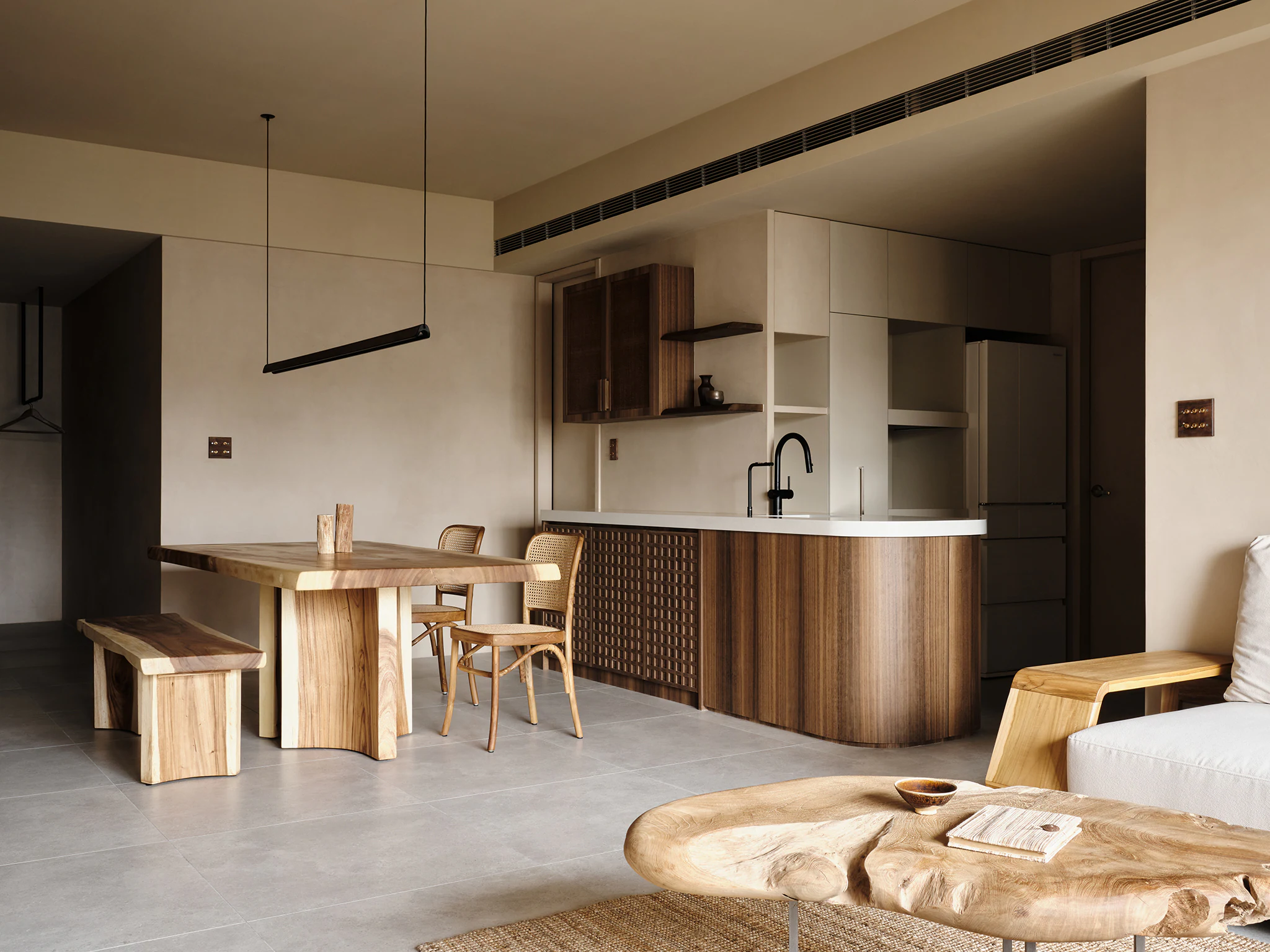 HOMESEE Wabi-Sabi Beauty Residence Interior Design Wabi-Sabi Interior Design case image 07