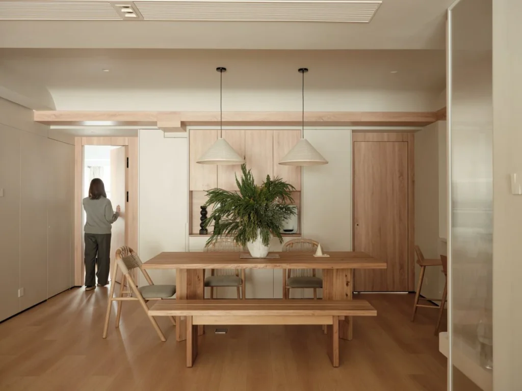 HOMESEE Natural Living Wood Residence Interior Design Natural Wood Interior Design case image 08