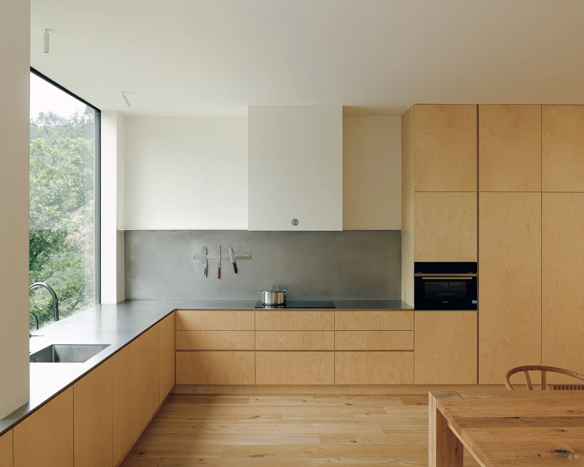 HOMESEE Villa 1199 Natural Wood Residence Interior Design Natural Wood Interior Design case image 05