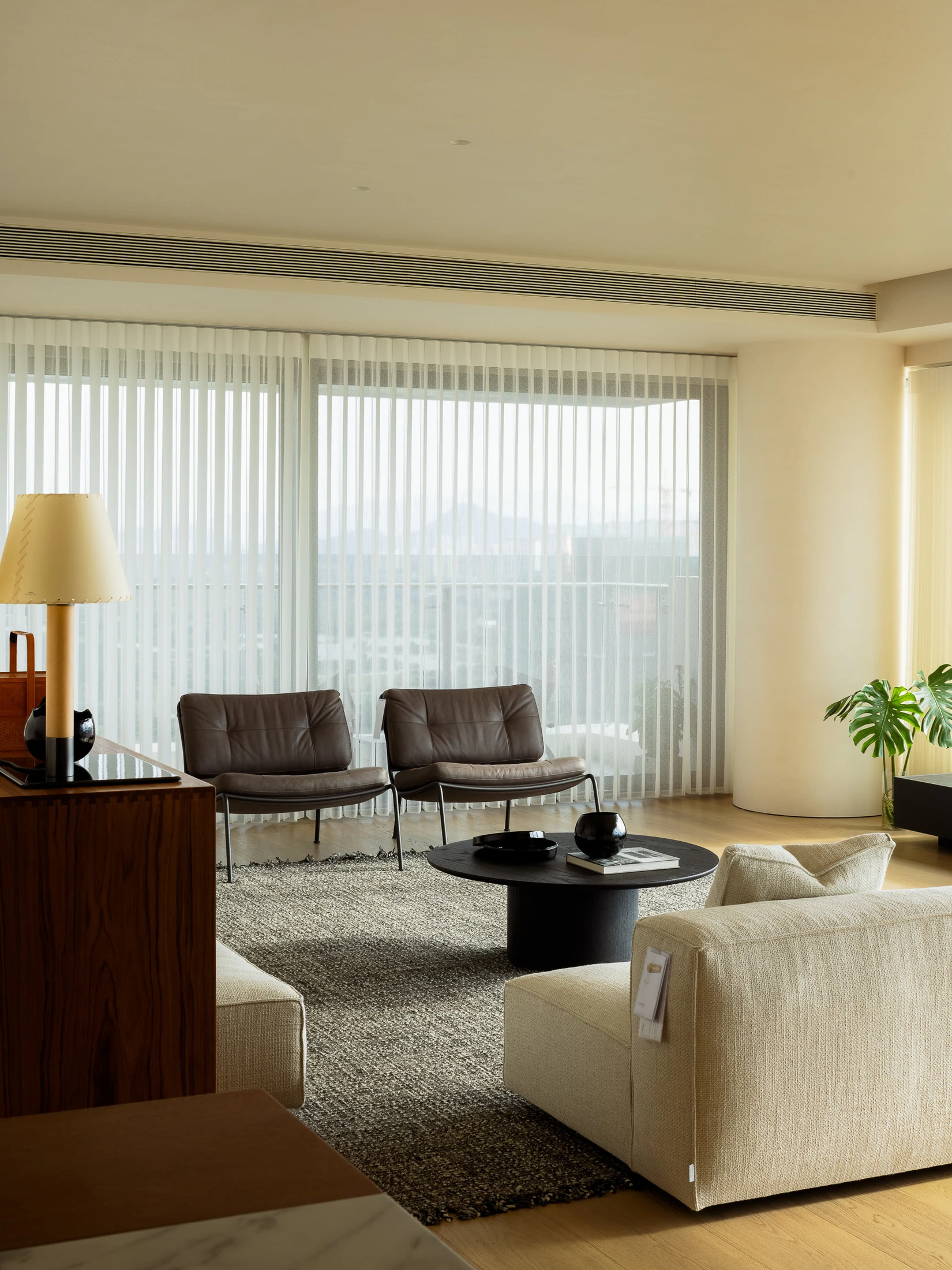 HOMESEE Sunward Natural Wood Residence Interior Design Natural Wood Interior Design case image 05