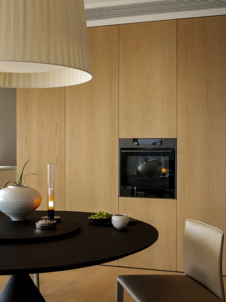 HOMESEE Sunward Natural Wood Residence Interior Design Natural Wood Interior Design case image 07