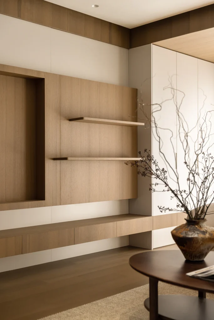 HOMESEE Wandering Wood Natural Residence Interior Design Natural Wood Interior Design case image 02