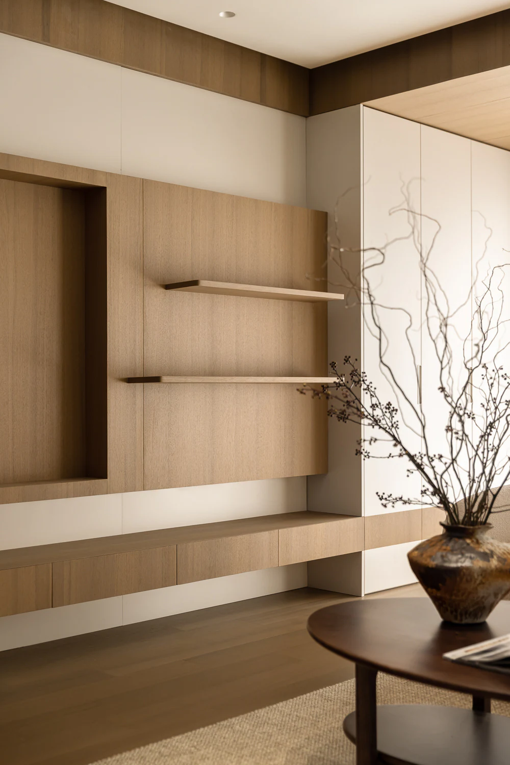 HOMESEE Wandering Wood Natural Residence Interior Design Natural Wood Interior Design case image 02