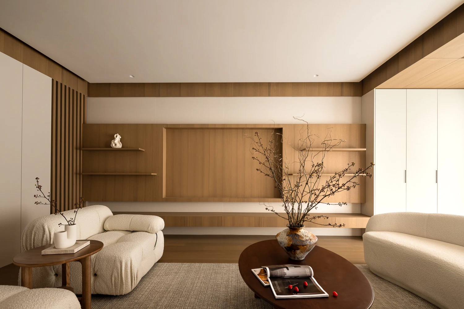 HOMESEE Wandering Wood Natural Residence Interior Design Natural Wood Interior Design case image 06