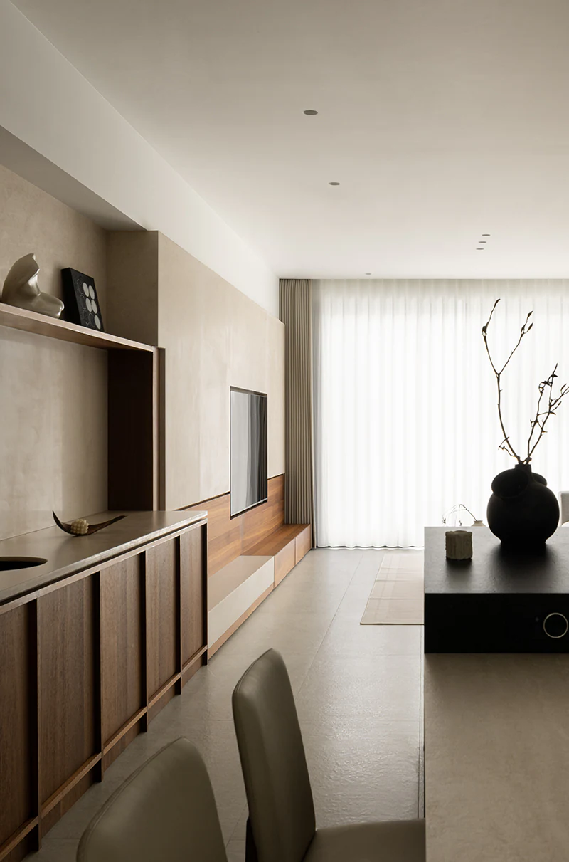 HOMESEE Courtyard Oriental Elegance Interior Design Modern Oriental Interior Design case image 07