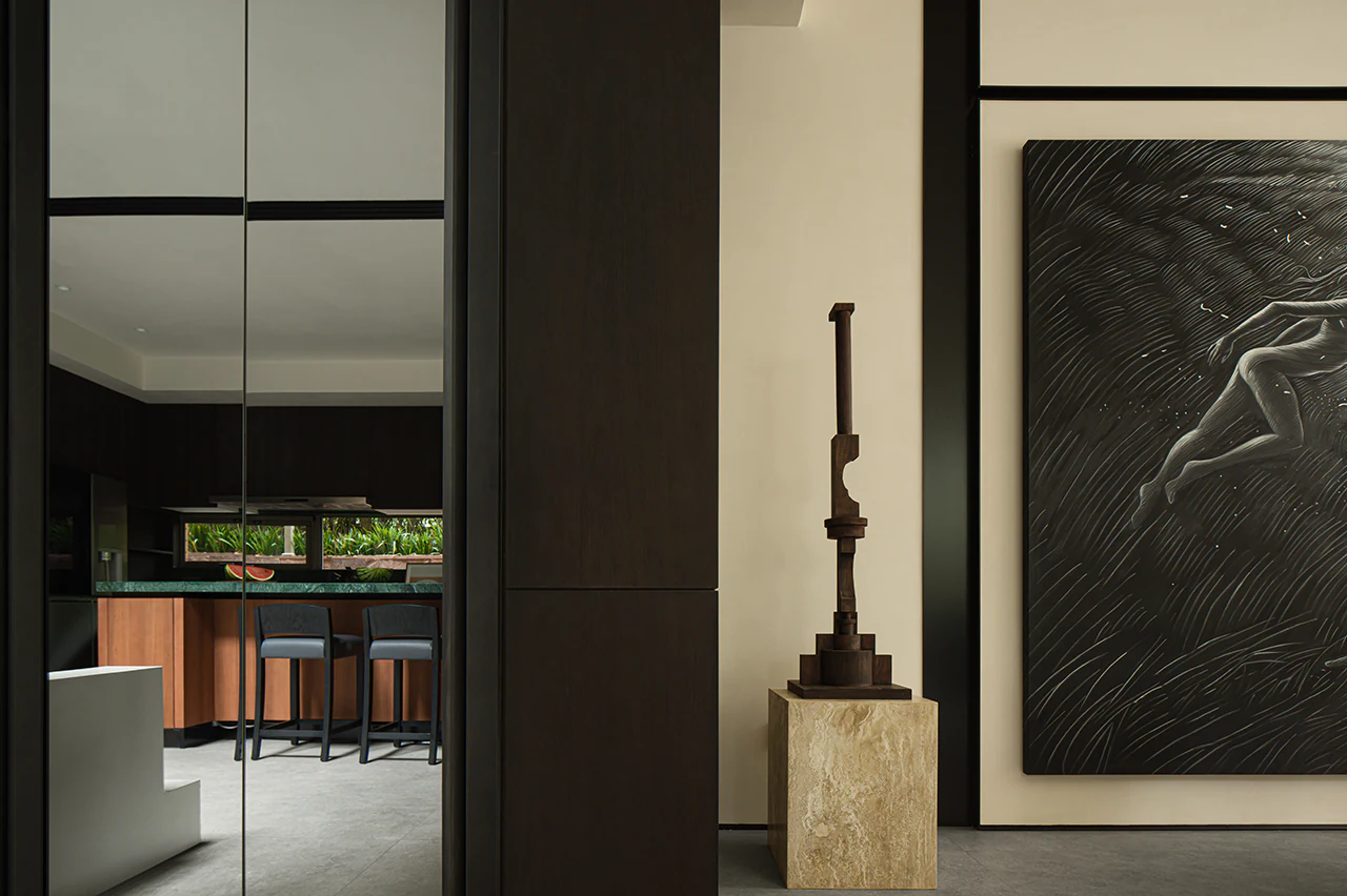 HOMESEE Tree House Modern Oriental Residence Interior Design Modern Oriental Interior Design case image 05
