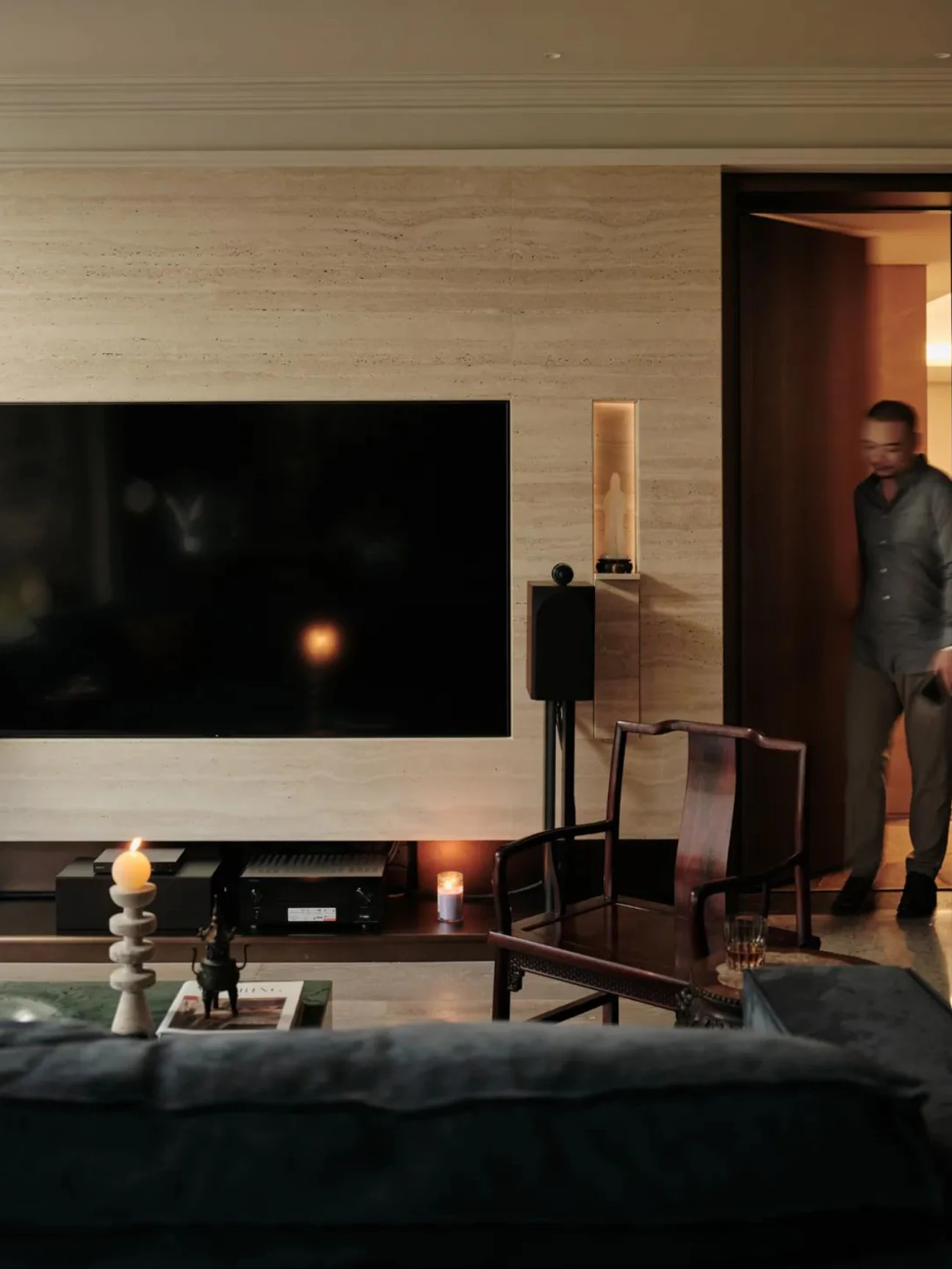HOMESEE Shenzhen New World Coastal Mountain Oriental Residence Modern Oriental Interior Design case image 07