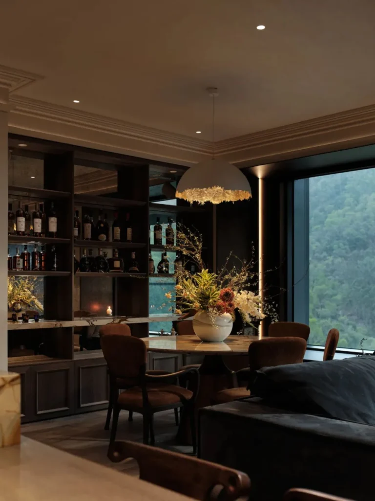 HOMESEE Shenzhen New World Coastal Mountain Oriental Residence Modern Oriental Interior Design case image 08