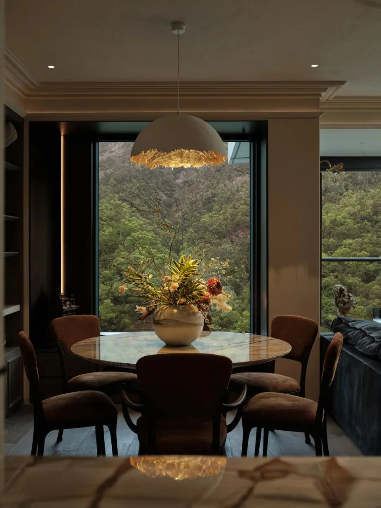 HOMESEE Shenzhen New World Coastal Mountain Oriental Residence Modern Oriental Interior Design case image 09