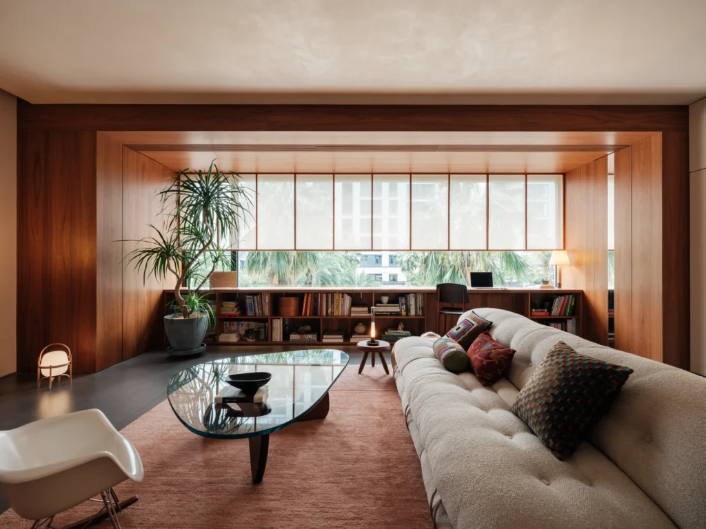 HOMESEE Urban Retreat Mid-Century Modern Residence Interior Design Mid-Century Modern Interior Design case image 08