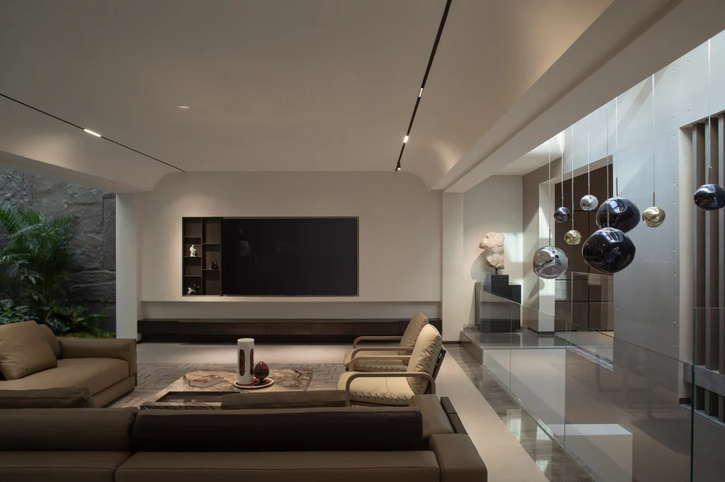 HOMESEE Beijing 700 sqm Spring Autumn Villa Interior Design Villa Interior Design case image 05