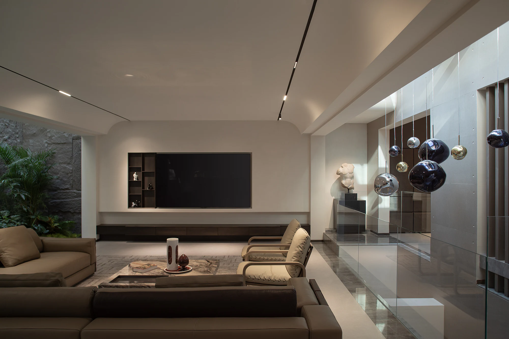 HOMESEE Beijing 700 sqm Spring Autumn Villa Interior Design Villa Interior Design case image 05
