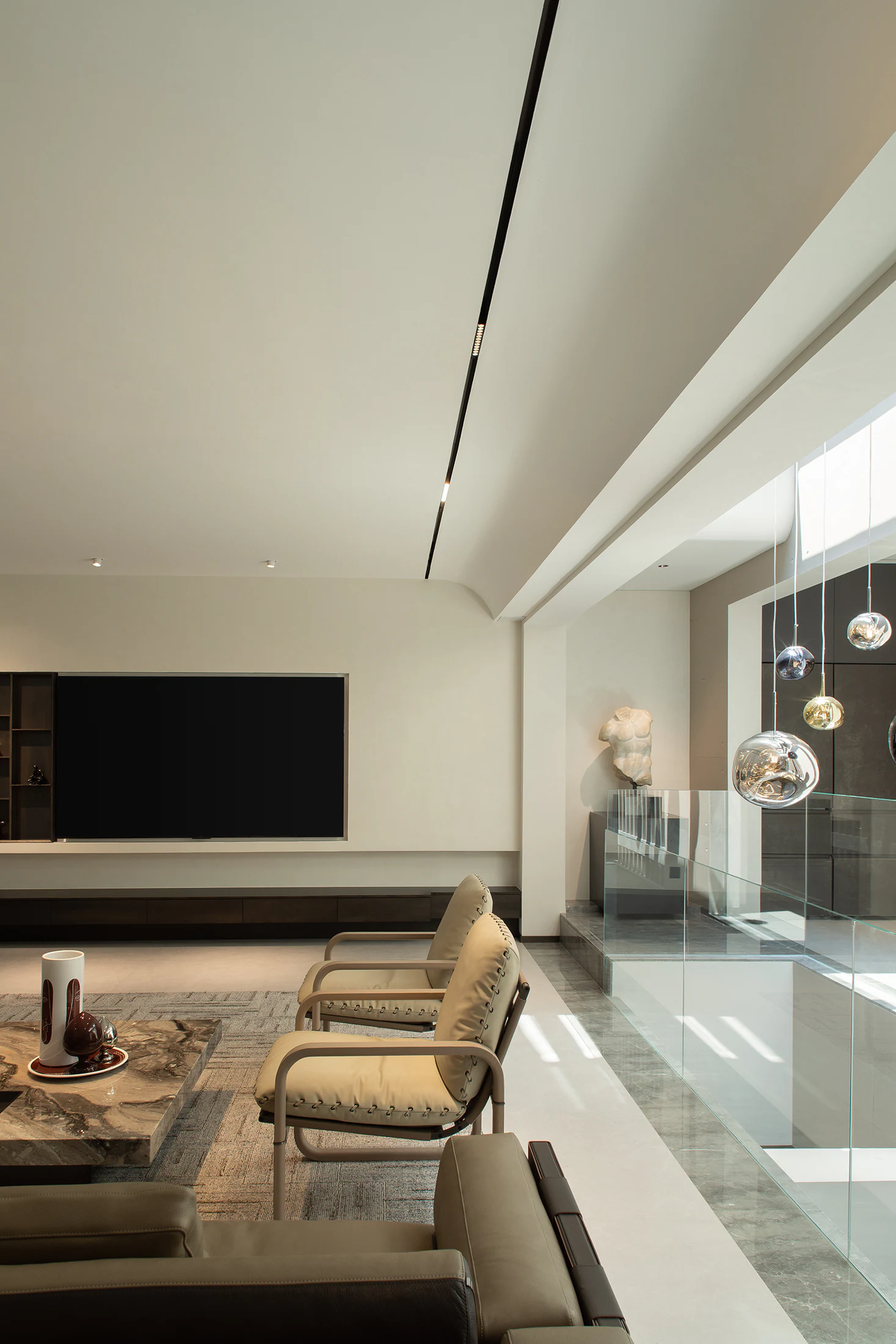 HOMESEE Beijing 700 sqm Spring Autumn Villa Interior Design Villa Interior Design case image 09