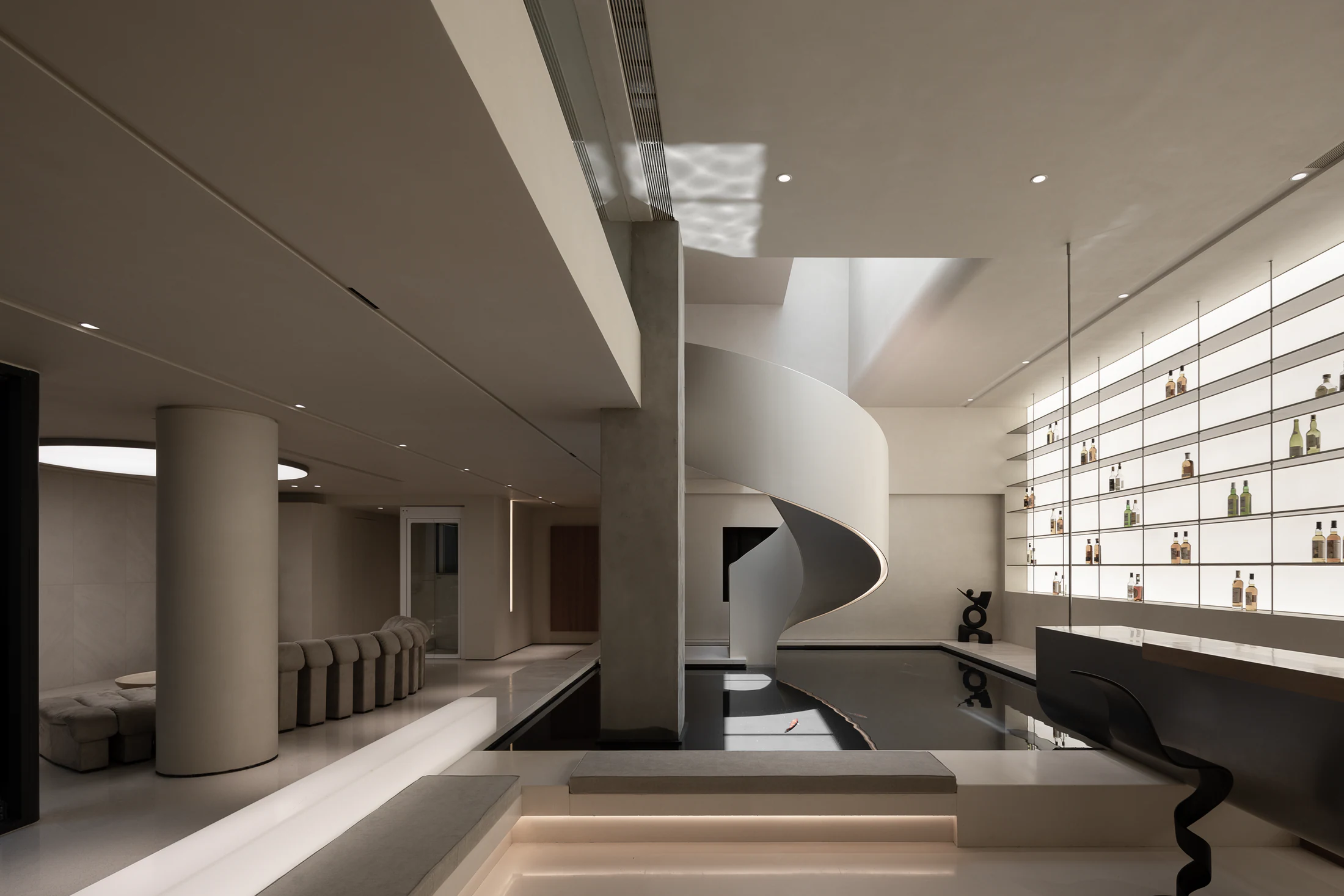 HOMESEE Longyuefu Villa Residence Interior Design Villa Interior Design case image 06