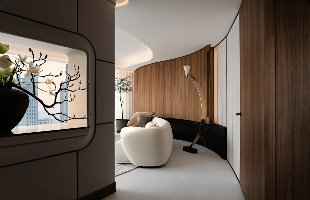 HOMESEE Shanghai Cuihu 361 sqm Luxury Large Apartment Interior Design Large Apartment Interior Design case image 02