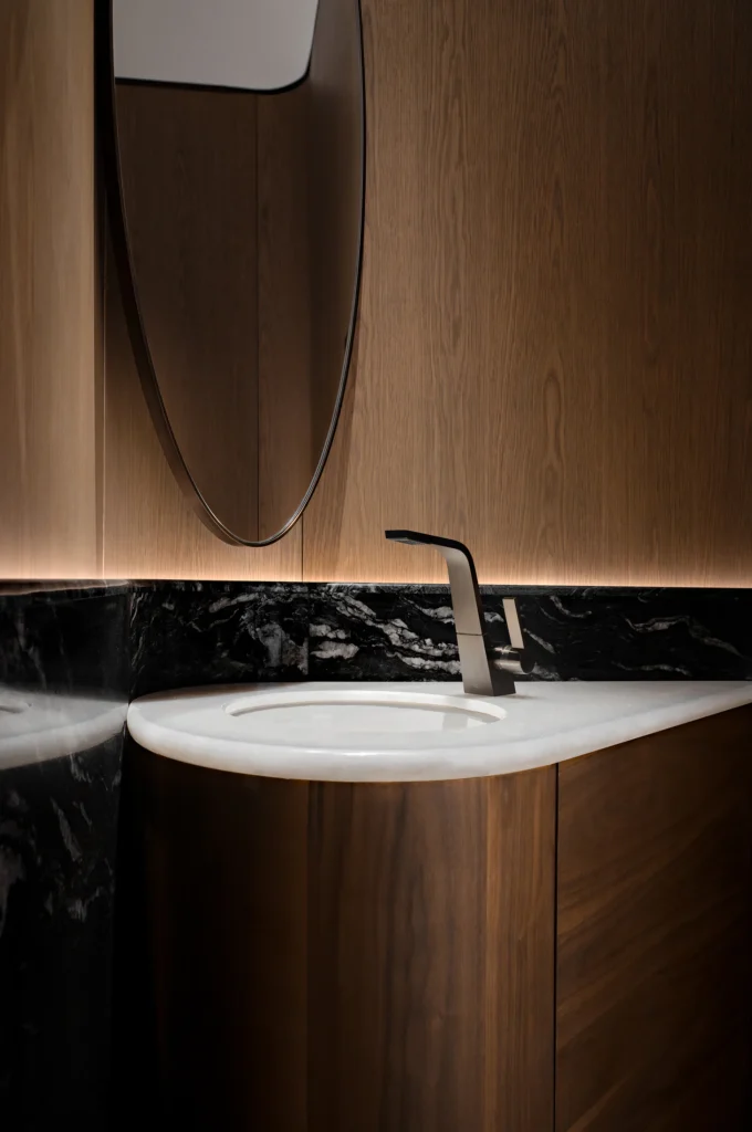HOMESEE Shanghai Cuihu 361 sqm Luxury Large Apartment Interior Design Large Apartment Interior Design case image 09