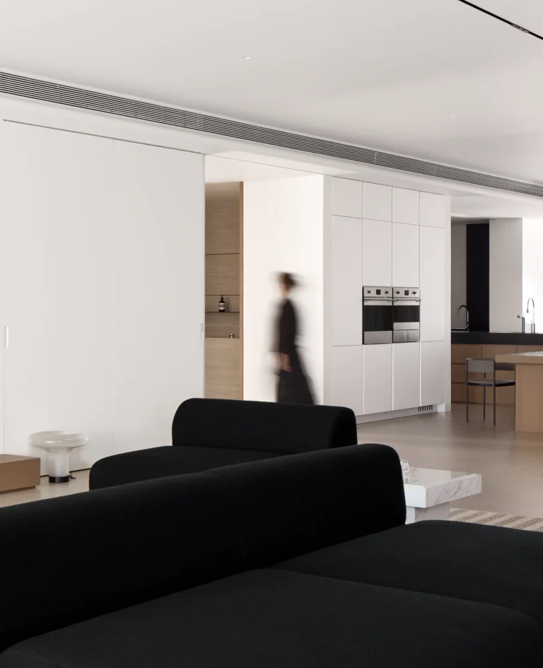 HOMESEE Blue Bay Shanglinyuan Large Apartment Interior Design
