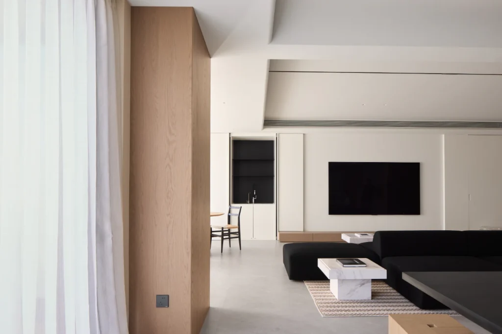 HOMESEE Blue Bay Shanglinyuan Large Apartment Interior Design Large Apartment Interior Design case image 07