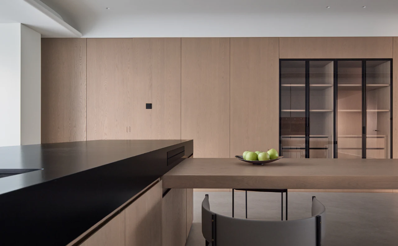 HOMESEE Blue Bay Shanglinyuan Large Apartment Interior Design Large Apartment Interior Design case image 09