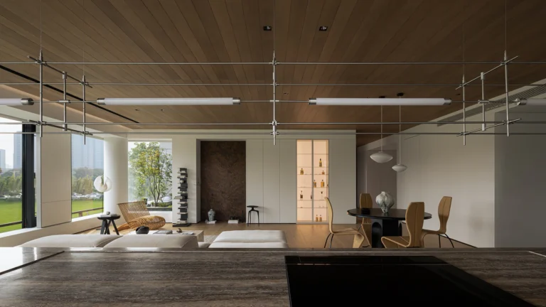 HOMESEE 350 sqm Forest View Large Apartment Interior Design