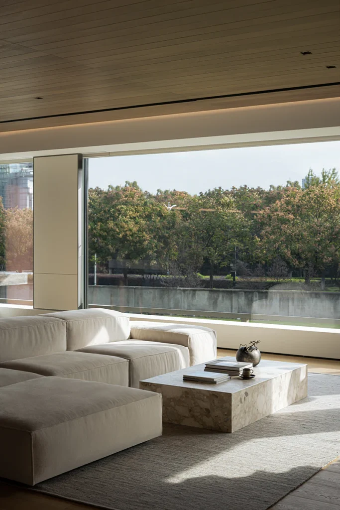 HOMESEE 350 sqm Forest View Large Apartment Interior Design Large Apartment Interior Design case image 05